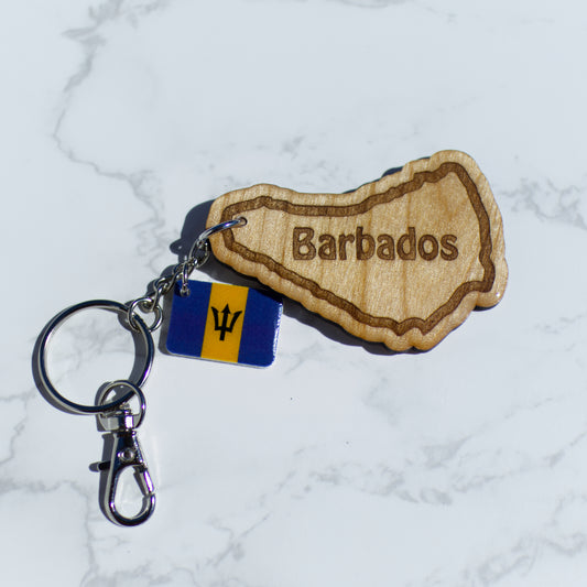 Barbados (Bajan) Keychain