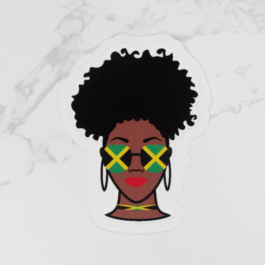 Jamaican Queen Sticker