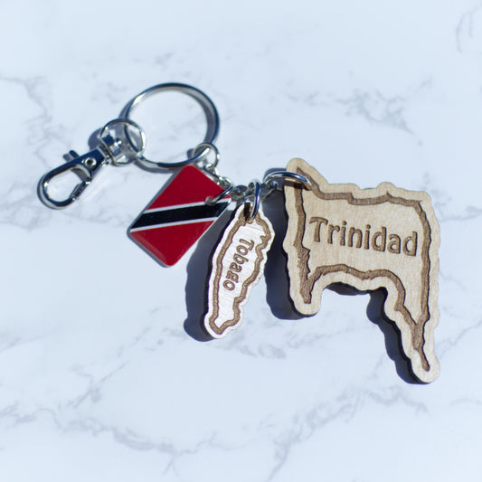 Trinidad and Tobago Keychain