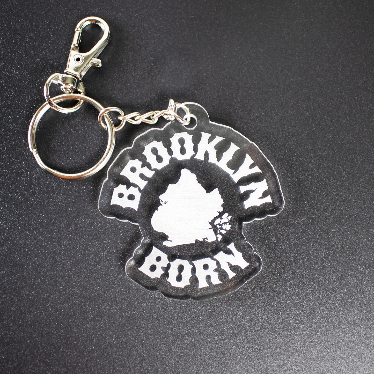 Brooklyn Born, Brooklyn NY Acrylic Keychain