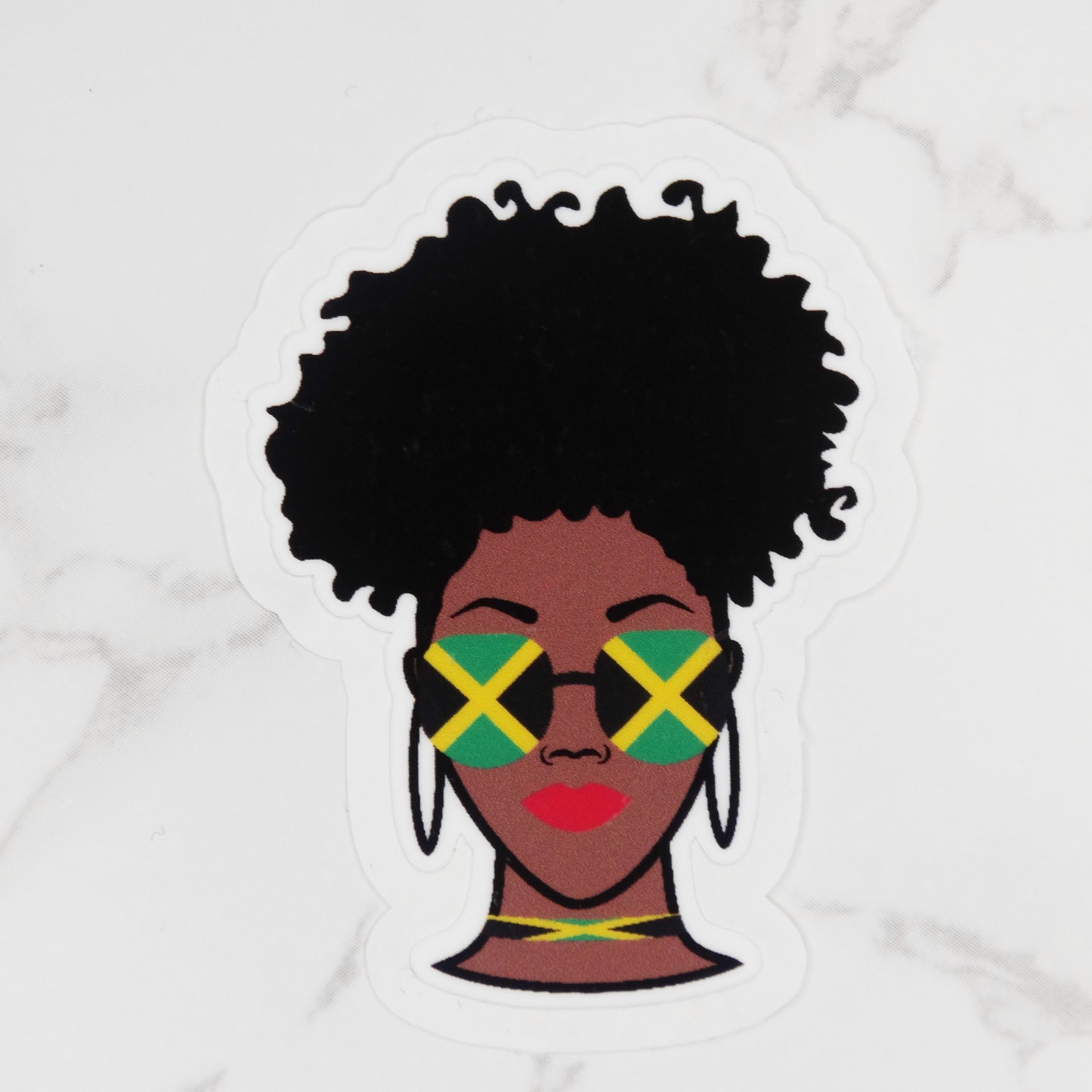 Jamaican Queen Sticker