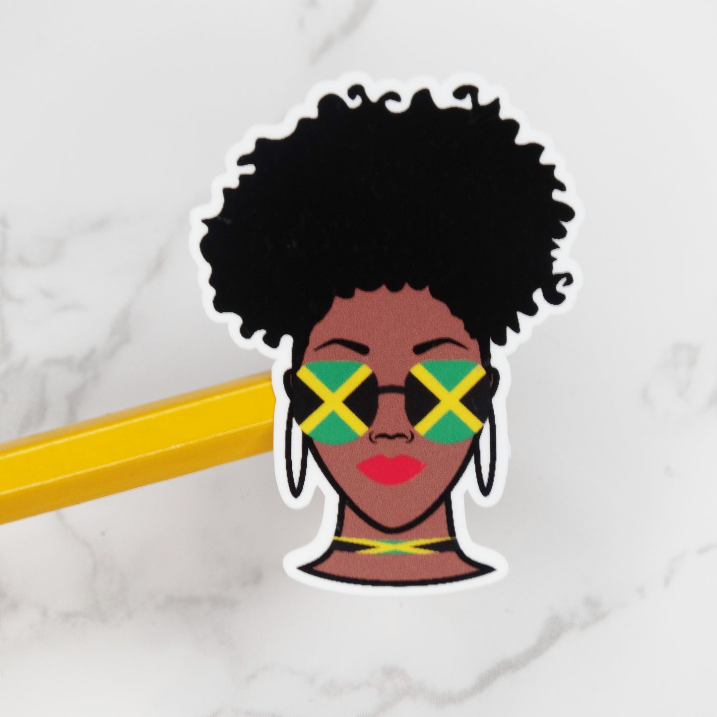 Jamaican Queen Sticker