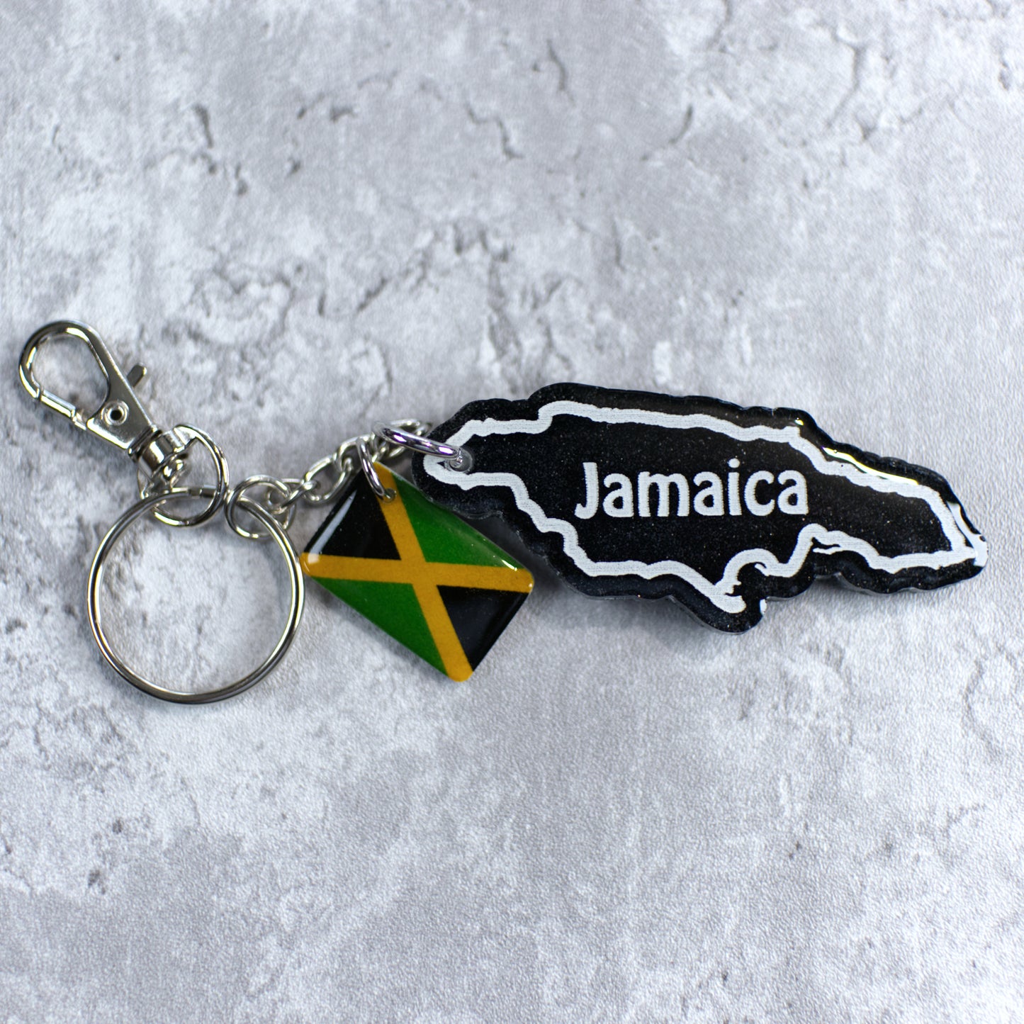 Jamaica Yardie Acrylic Keychain Design 2