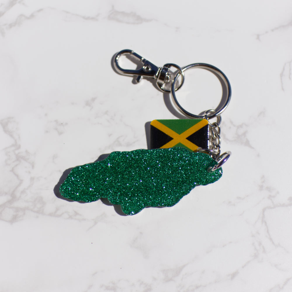 Jamaica Yardie Acrylic Keychain Design 2