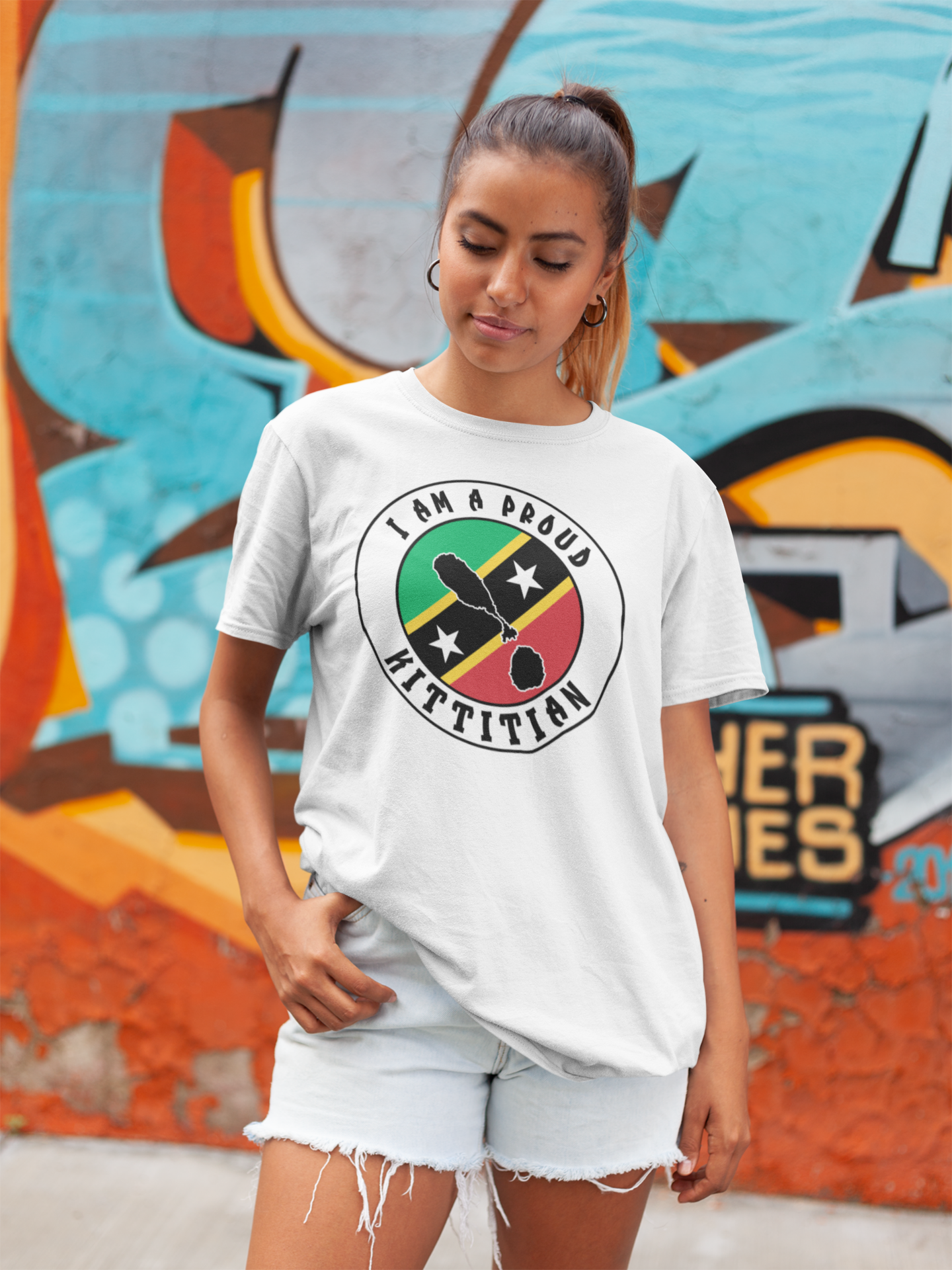 I am a Proud Kittitian T-Shirt, St. Kitts and Nevis T-shirt