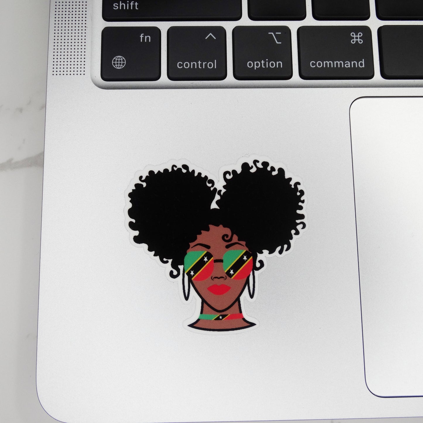 St. Kitts  & Nevis Queen Sticker