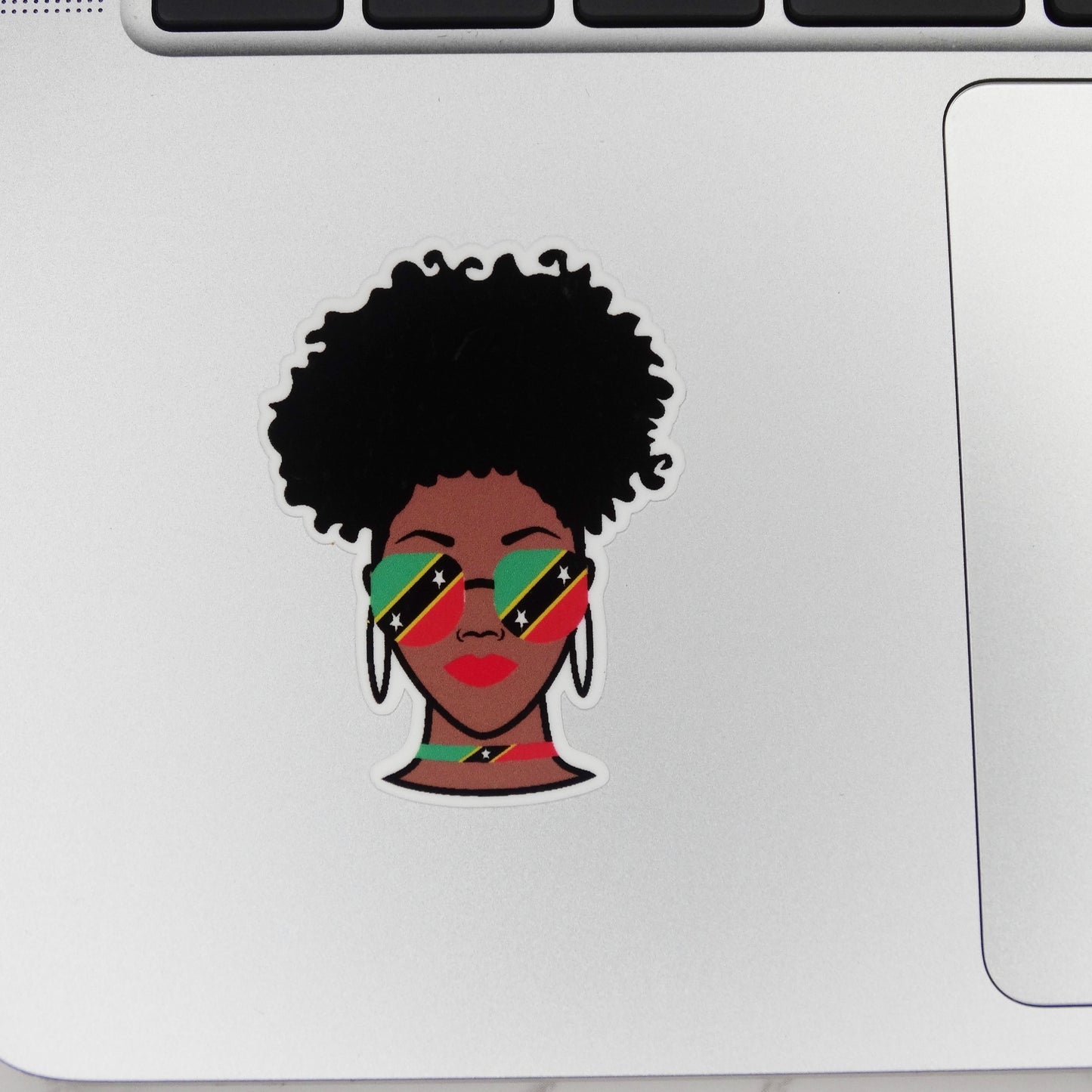 St. Kitts  & Nevis Queen Sticker