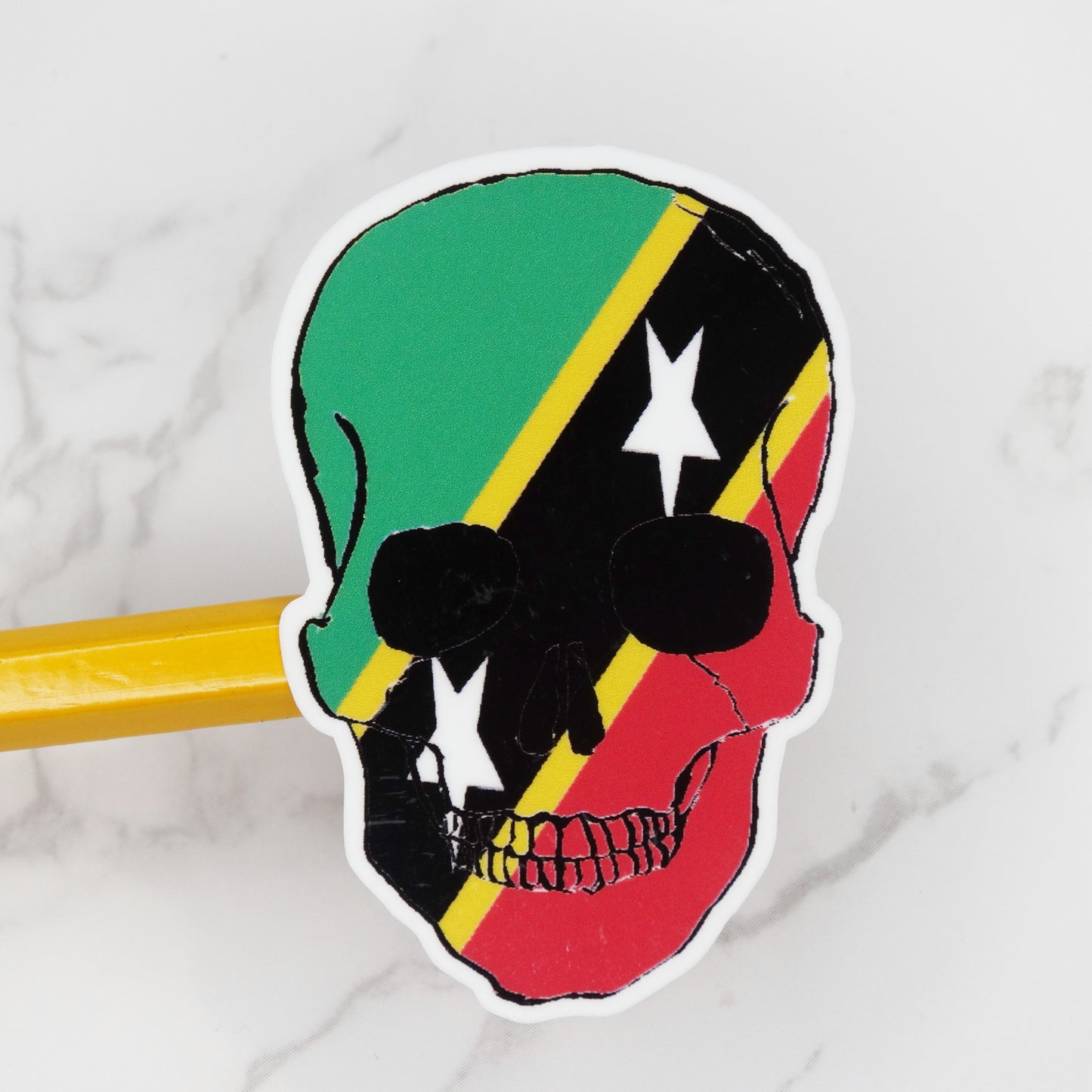 Kittitian to the Bone Sticker