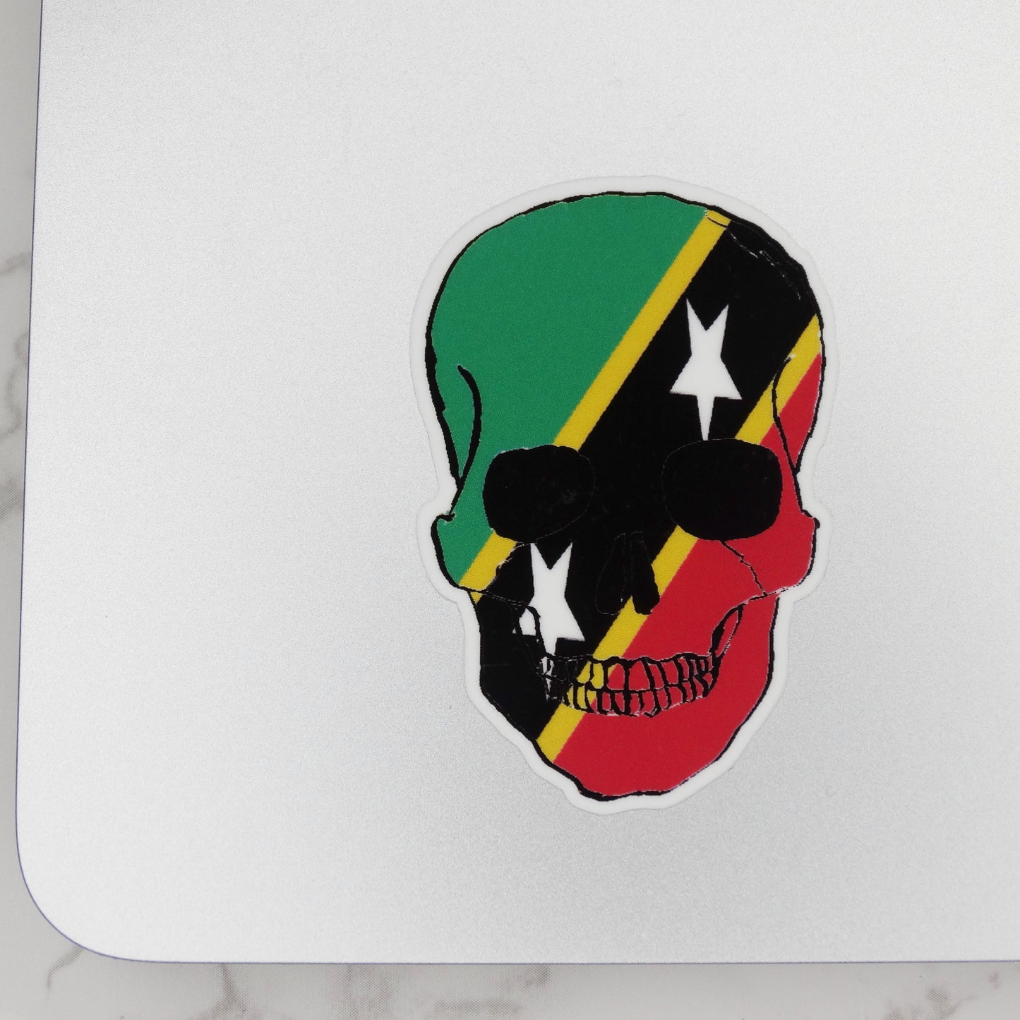 Kittitian to the Bone Sticker