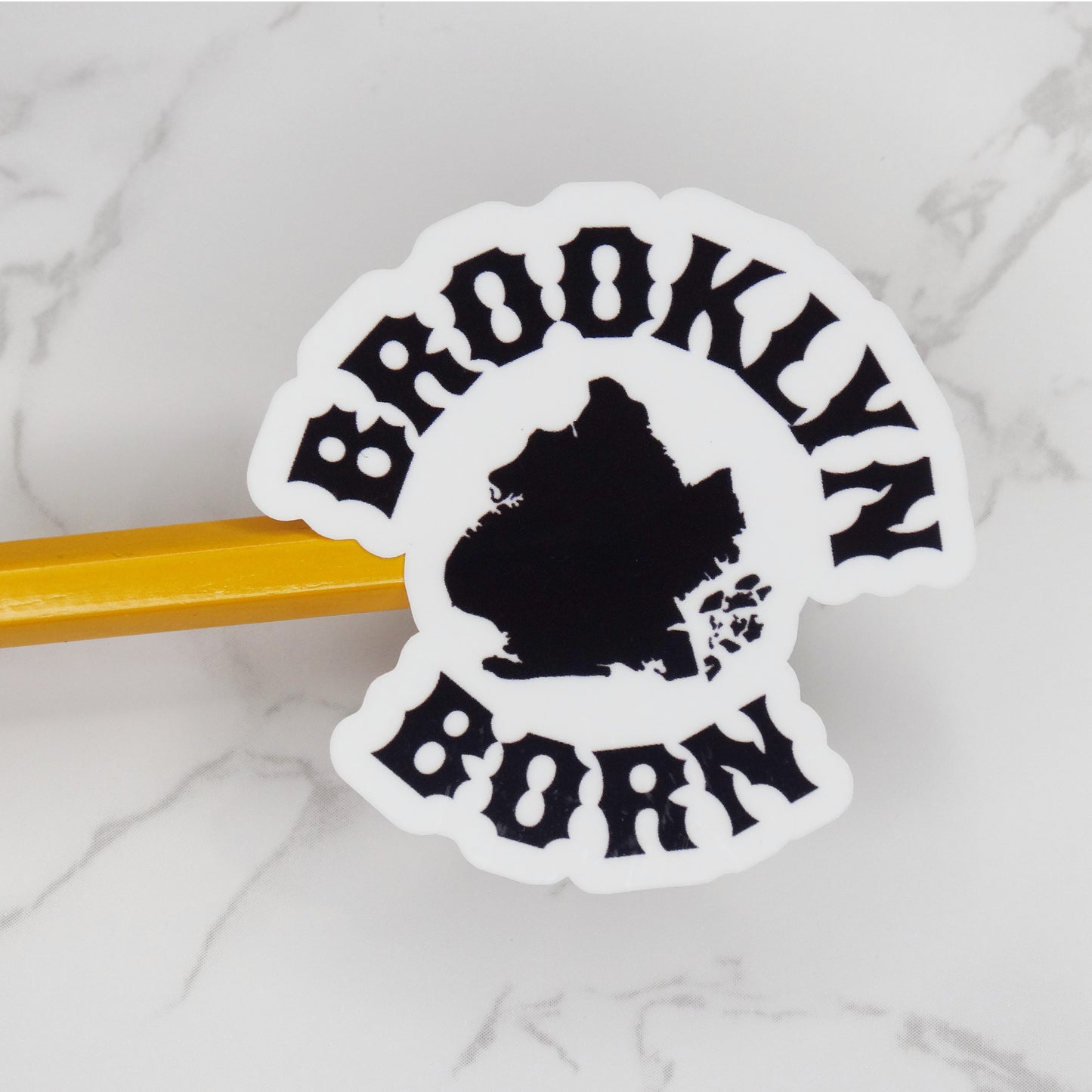 Brooklyn Born Sticker