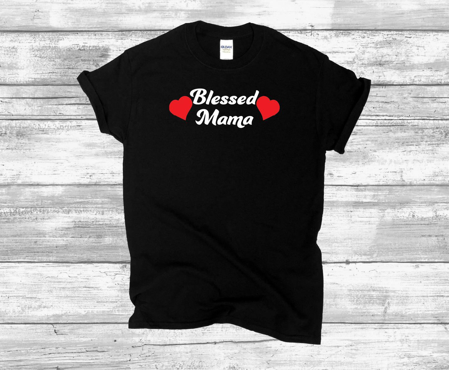 Blessed Mama Short Sleeve Shirt Design 3