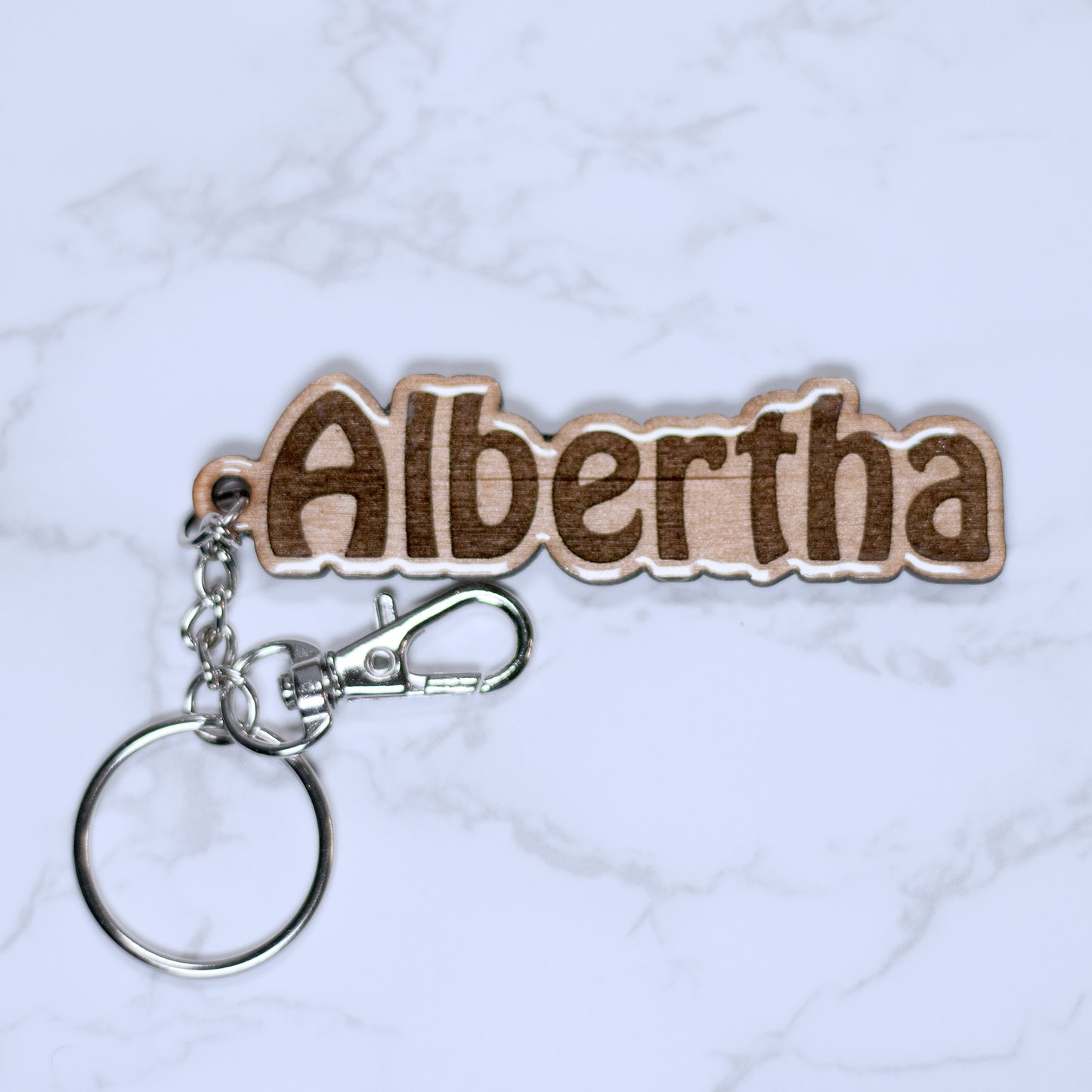 Personalize Name Keychain