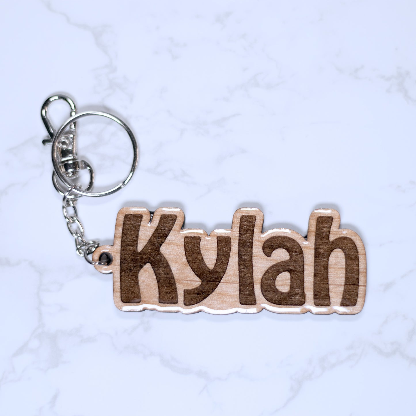 Personalize Name Keychain