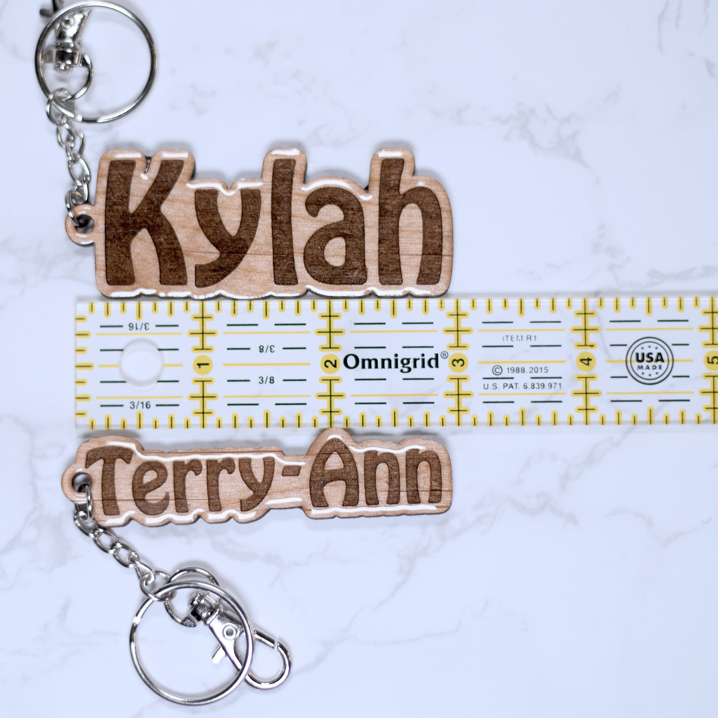 Personalize Name Keychain